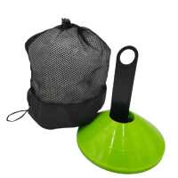 Фішка для розмітки поля кругла зелена 10 шт. на підставці з чохломкупити у Київі