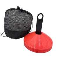 Фішка для розмітки поля кругла помаранчева 25 шт. на підставці з чохломкупити у Київі