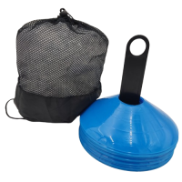 Фішка для розмітки поля кругла синя 25 шт. на підставці з чохломкупити у Київі