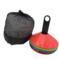 Набір фішок для розмітки поля круглих різнокольорових 25 шт. на підставці з чохломкупити у Київі