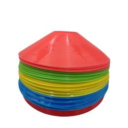 Набір фішок для розмітки поля круглих різнокольорових 100 шт.