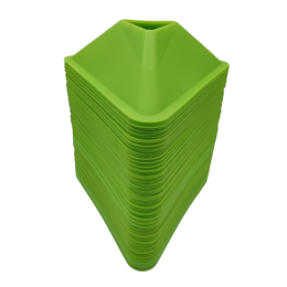 Фішка для розмітки поля трикутна зелена 100 шт.