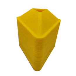 Фішка для розмітки поля трикутна жовта 100 шт.