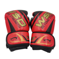 Рукавиці боксерські WSD beyond str 10 унц вініл червонікупити у Київі