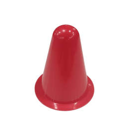 Конус-фішка спортивний для тренувань 8см 1 шт. червона