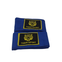 Бинт боксерський TigerSport 1,5 метр бавовняний синійкупити у Київі