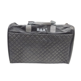 Сумка  спортивна дорожня BAX зі строчкою сіра
