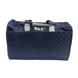 Сумка  спортивна дорожня BAX зі строчкою синя